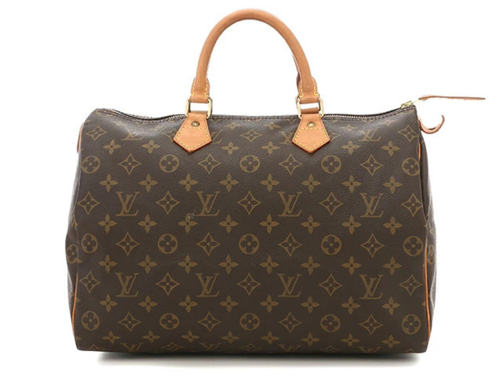 Louis Vuitton Speedy Monogram Leather Brown